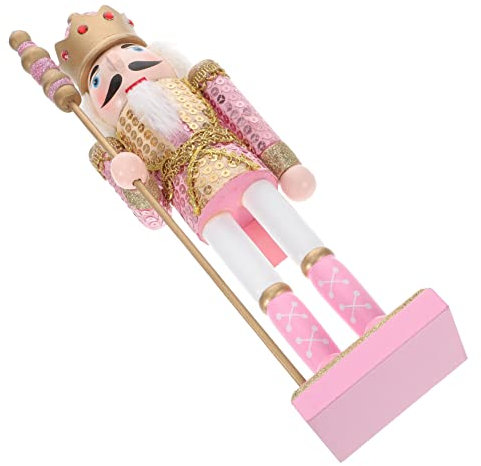 ROMISBABA Christmas Nutcracker Ornament Decorativo Statuetta Natalizia Per Interni Ed Esterni Decorazione Da Tavolo Per Feste e Collezionisti Per Regali Di Natale