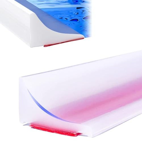 Vattenstoppare av silikon, duschmunskydd, 200 cm, gångbart dusch, golv, vattenbarriär, silikon duschtröskel för ramlös duschdörr, vattenstoppningsremsa för våt- och torrseparation (transparent)