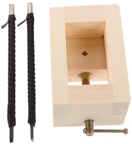 NUOBESTY Strumenti Per Intaglio Del Legno Pietra Per Incisione in Acciaio Al Tungsteno Kit Per Intaglio Per Principianti e Professionisti