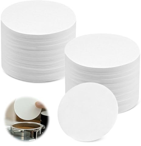 500 Pezzi Filtri Caffè in Carta, Filtro di Carta da Caffè Espresso 51 mm