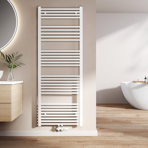 EMKE Scaldasalviette termoarredo, 160 x 60 cm, Bianco