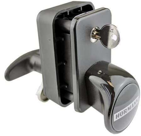 Hörmann PZ TS42.5 Black Sectional Gate Handle Lock