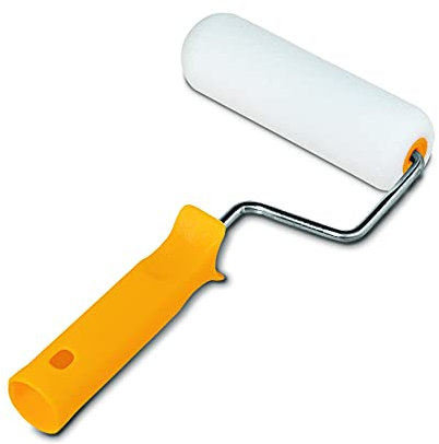 Cinghiale 193 Rullino per Pittura 5 cm in Spugna Extrafine per Smalti all'Acqua e Impregnanti per Legno Per Muro Legno e Ferro per Hobby Bricolage e Fai da Te