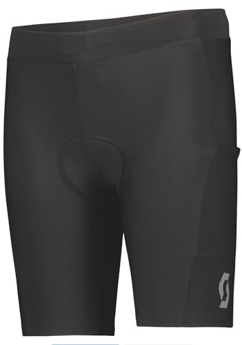 Scott Junior Kinder Fahrrad Hose kurz schwarz 2026: Größe: M (140)