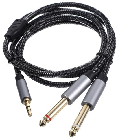 Gadpiparty 5stücke Audio Adapter Trs Zu Kabel Für Cd-player Multimedia-lautsprecher Und Heimstereosysteme Goldbeschichtete Für Klare Klangübertragung