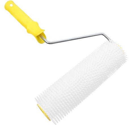 Uonlytech Bubble Removal Roller Brush Selbstnivellierend Spiked Entlüftungswerkzeug Für Bodenbeläge Für Maler Und Diy-projekte