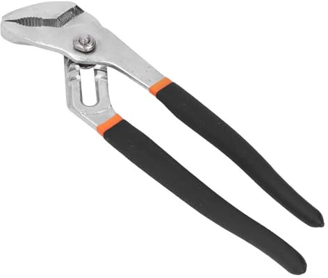 12 Inch High Carbon Steel Adjustable Water Pump Pliers, Versatile Fastener Application, Groove Joint Pliers for Removal and Tightening Screws, Nuts, and Connectors