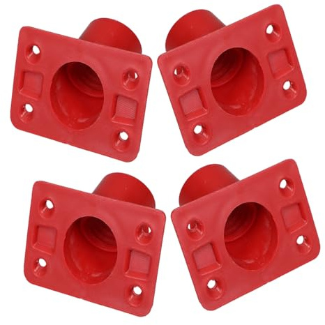 LOLIPPYY Besenstiel Verbindungsstück Für Bodenbürste Fugenschrubber-Anschluss Und Besenstiel Befestigung Sicherer Griff-Adapter Für Fliesen Fugen Dusche Und Badewanne 4Er-Set