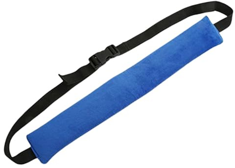 ifundom Cinturón de Seguridad para Bebés y Niños Correa de Tejido Azul, Diseño Simple y Delicado, Seguro y Resistente para Sillas Tronas y Carritos