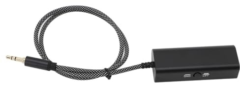 KIMISS Isolateur de Bruit en Boucle de Terre pour l' de la Voiture - Filtre Sonore Anti-interférence AUX 3,5 Mm pour les Systèmes de la Maison et du Véhicule