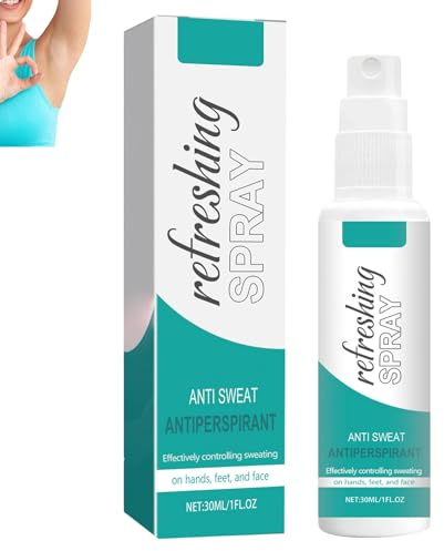 Spray deodorante antitraspirante a lunga durata, profumazione ascellare femminile, rinfrescante, previene la sudorazione e controlla gli odori, adatto per mani, piedi e viso. (1pcs)