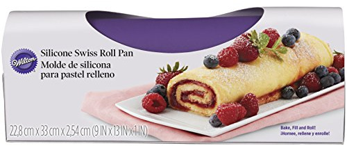 Wilton Silicone Swiss Roll Tin, Viola
