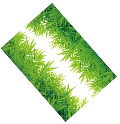 VORCOOL Wandaufkleber Removable Wall Decoration Grünes Gras Wandtattoo für Kinderzimmer Wohnzimmer Schlafzimmer Büro
