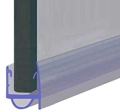 Shower Seal for Screens, Doors or Panels | Fits 4, 5 or 6mm Glass | Round Bubble Shape Seals Gaps of Up to 3mm | 80cm, 90cm, 140cm or 2m Long | SEAL053 (90cm)