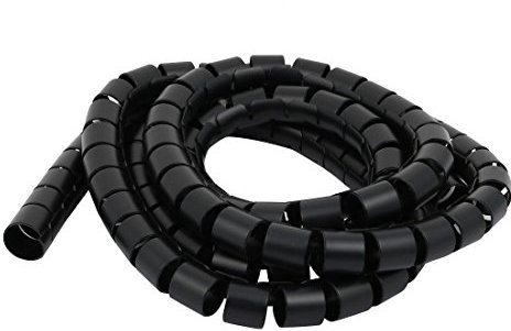 Aexit Filo avvolgente a spirale flessibile da 20 mm con diametro a 2 metri con clip ID: 185389