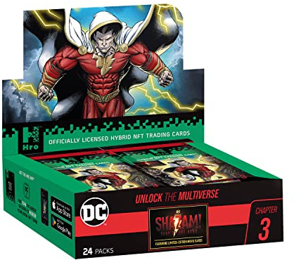 HRO Hybrid Trading Cards - Chapter 3: Shazam - 24- Pack Mega Booster Box