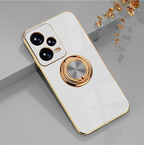 XINYEXIN Fodral för Xiaomi Redmi Note 12 Pro 5G Ringhållare