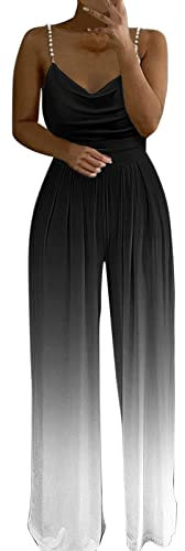 Jumpsuit Festlich,Jumpsuit Schwarz Ärmelloser,Arbeitslatzhose Blau,Werkstoff Arbeitshose,Jumpsuit Blau Elegant,Schwarzer Jumpsuit Damen,Pinke Arbeitshose Damen