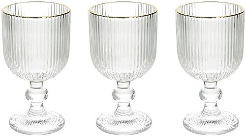 Tognana Eclipse, Set 3 calici 260 cc, vetro, trasparente