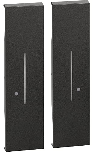 Tecla doble Bticino KG36M2serie Living Nowwith Netatmo color Dark