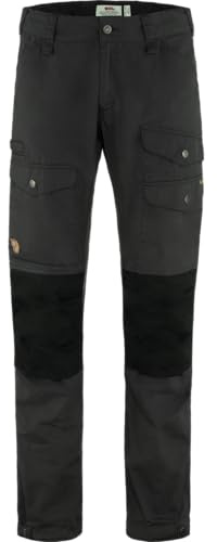 Fjällräven Herren Vidda Pro Ventilated Hose, Dark Grey/Black, 60/R