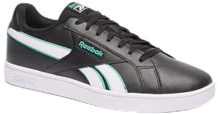 Reebok Baskets rétro Unisexes, Noir Blanc Vert Unleashed, 43 EU