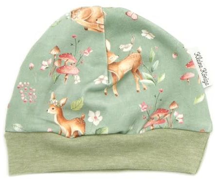 Kleine Könige Mütze Baby Mädchen Beanie · Viele Muster und Größen · Ökotex 100 Zertifiziert · Kopfumfang 35-58cm wählbar