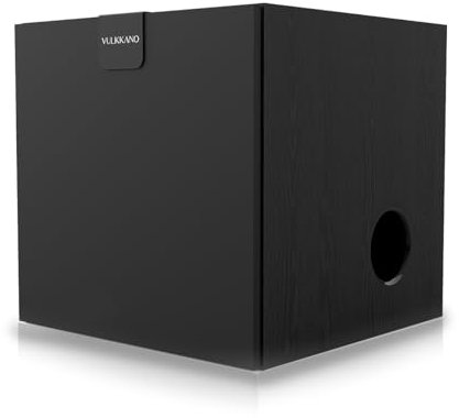 VULKKANO SUB10 Subwoofer Attivo da 10 Pollici, Frequenza di 40Hz-200Hz