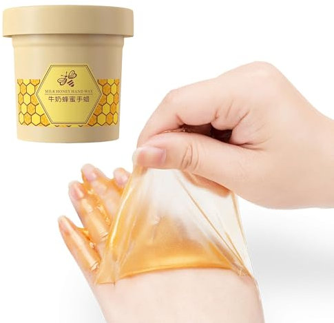 Handcreme für sehr Trockene 300g – Bio handlotion, Feuchtigkeitscreme, Handmaske - Milch und Honig - Handpflege 97% Natürliche Inhaltsstoffe (1)