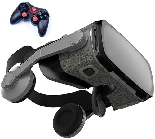 Gafas 3D de Realidad Virtual, Gafas VR, 3D VR Gafas de Realidad Virtual, Gafas 3D VR para Smartphone, Compatible 4.7-7.2 Inch' Smartphone Amplia compatibilidad por Android/iOS(E)
