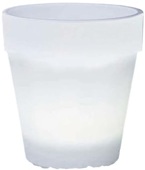 Rudiaoa Solars Blumentöpfe, Licht, wetterfest, für den Außenbereich, für Hinterhof, Gartenpartys, Ambiente, Solar, LED-Pflanzgefäß für Pflanzen