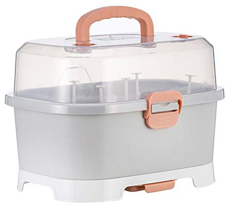 Baby Bottle Drying Rack Bottle Storage Box Dish Drying Rack with Drain Board Kitchen Plate Cup Dish Drying Rack Tray Dish Drainer