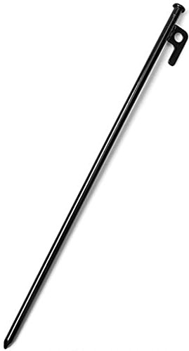 QVIVI Stahl Zeltheringe Zeltnagel, 8 Stück Hochleistungs Garten Erdnägel Multifunktionale Metall Camping Zelte Heringe Für Den Außenbereich, Für Normalen Und Harten Boden 40CM