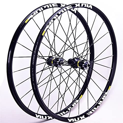 Generic MTB-Fahrrad-Laufradsatz, 26/27,5/29-Zoll-Mountainbike-Räder, Carbon-Nabe, 24-Stunden-Geradzug, Flache Speichen, Scheibenbremse, passend für 7-11-Gang-Cass