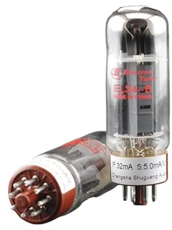 JINGERL Tube EL34B EL34-B Prodotto a tubo sottovuoto (Color : 2pcs EL34B)