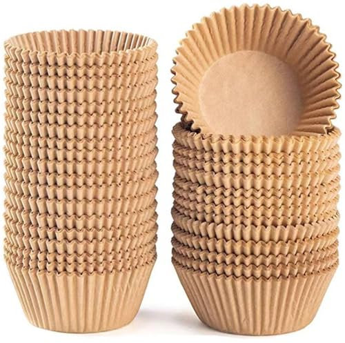 1000PCS Cupcake Liners, Natural Parchment Paper Muffin Cups for Baking, Standard Size Cupcake Wrappers Perfect for Party, Wedding, and Everyday Use