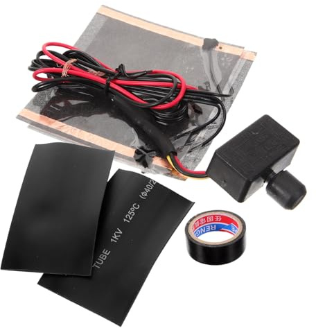 JECOMPRIS Fundas Calefactables para Manillar Moto Puños Moto Calentables Guantes Calefactables