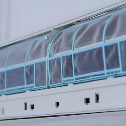 2 filtri antipolvere per condizionatori d'aria, anti-polvere filtro a rete per aria condizionata, accessori essenziali per filtri interni (34,5 x 27,5)
