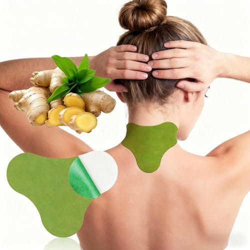 60 Stück Wärmepflaster Patch,Nacken Schmerzlinderungspflaster,Effektive Linderung Von Nacken Und Ermüdung Lindern Wärmepflaster,für Nacken, Rücken, Knie, Schulte,Für Täglichen Gebrauch