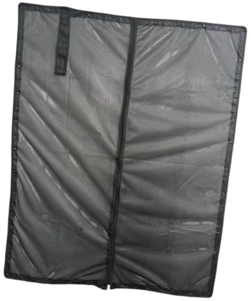 Van Side Door Fly Screen Net with Mesh Flexible Insect Protection Curtain for Motorhomes and Campervans Sliding Door- 125cmx160cm