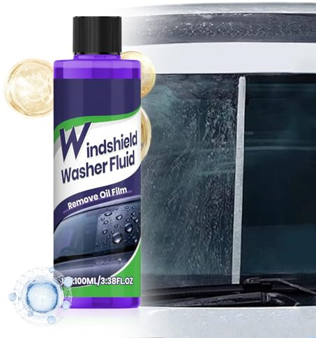 Liquido Per Lavaggio Vetri Auto,Detergente Per Parabrezza Da 100 Ml - Agente Per La Pulizia Del Parabrezza,