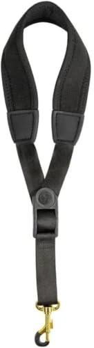 Saxophone Neck Strap, Adjustable Single Shoulder Carry System with Breathable Padded Neck Support and Weight Distribution Structure for Practice, Rehearsal, Performance and Instrument Transport