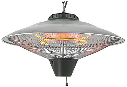 Edm Grupo 07092 Estufa de Cuarzo de Exterior de Techo - 2100W