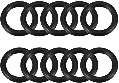 sourcing map 10 Stück O-Ringe Dichtung Metrische 20 mm x 28 mm x 4 mm Nitrilkautschuk Dichtungsring für Sahnespender Poolpumpe Schnellkupplung Kaffeebecher