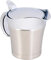 450 ML / 750 ML 304 Edelstahl Thermosoße Topf Doppelwandige Isolierte Sauciere Topf Servierkanne Eimer für Saft Tomatensoße Küche Liefert(450ML)