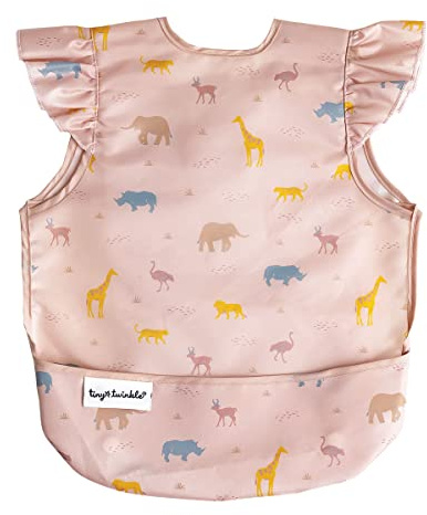 Tiny Twinkle Babero impermeable para bebé, (Safari - 6-24 meses)