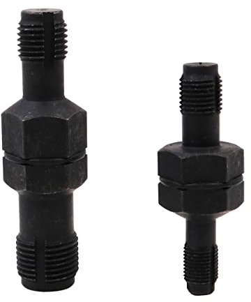 WANGCL Zündkerzen-Sauerstoffsensor-Werkzeug Zündkerzen-Gewindesucher Gewindereparatursätze Schraubenschneidsatz M10 x 1,0/M12 x 1,25 M14 x 1,5/M18 x 1,5