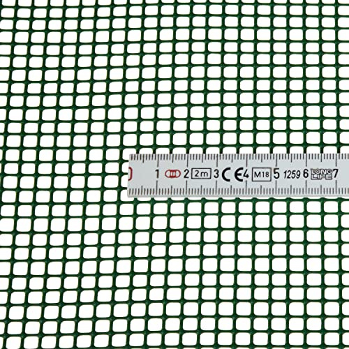 DRAK-Aquaristik · Pflanzgitter · Plastikgitter · Moosgitter · grün · Maschenweite 5 mm · 1 Meter