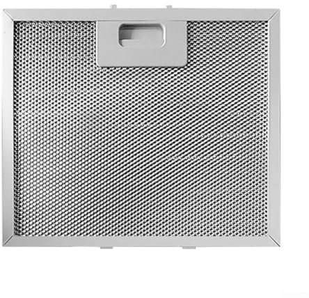 Babominimer Filtre à graisse en maille métallique pour hotte aspirante - 400 x 300 mm - Filtre à graisse aluminisé pour hottes de cuisine - Maille métallique avec 5 couches de protection contre la