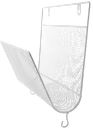 IMIKEYA Wand Zeitschriftenständer Metall Wandregal Wohnzimmer Büro Schlafzimmer Hängeregal Zeitschriftenhalter Organizer